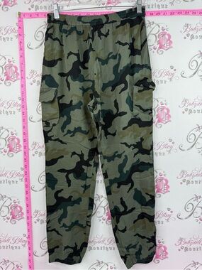 Joggers cargo camouflage Camo Cargo Joggers - Olive Green